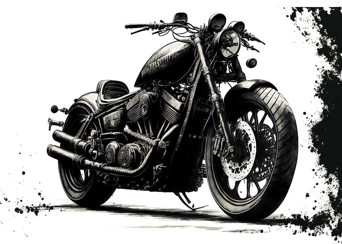 Chopper bike