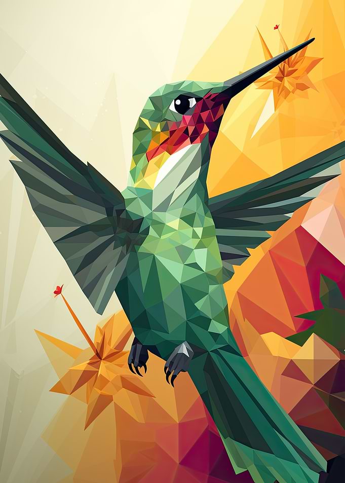 Vector Hummingbird