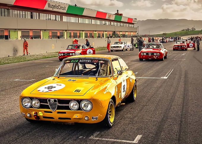 alfa romeo on mugello