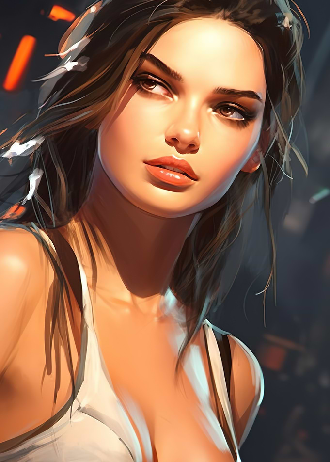 Beautiful young girl