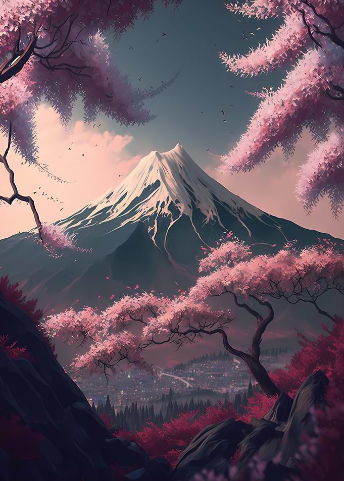 Japanese Mt Fuji