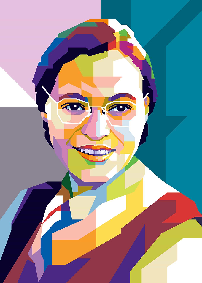 Rosa Parks Pop Art