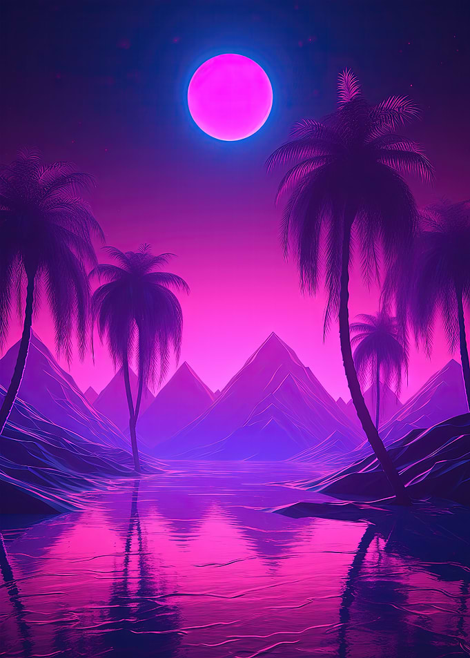 Dreamy Synthwave Horizons