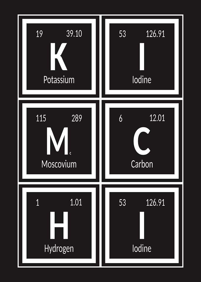 Kim Chi Table of Elements