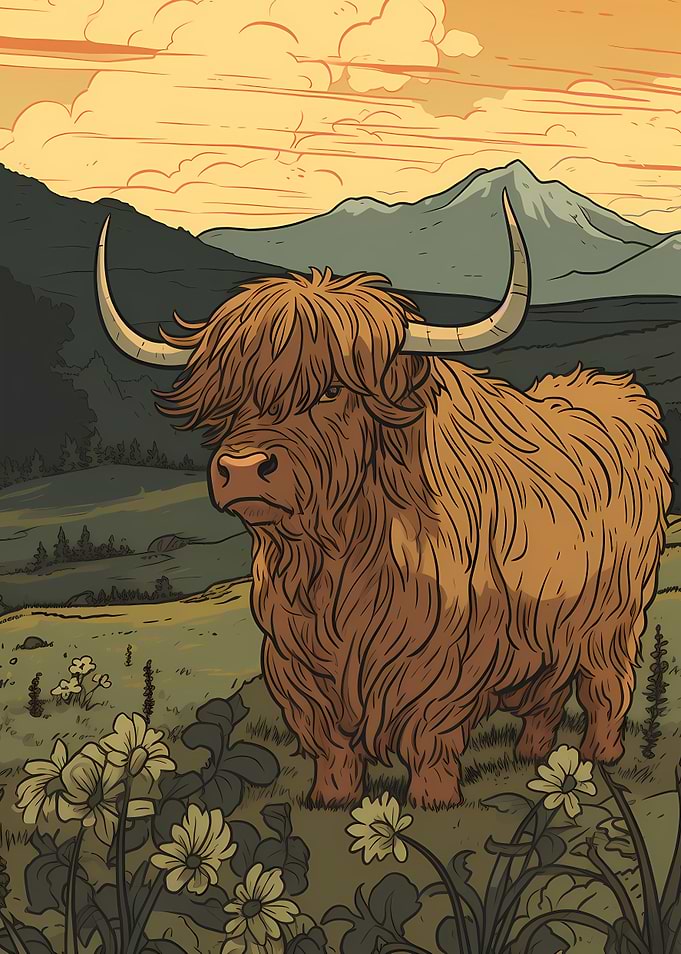 Scottish Highland Cow