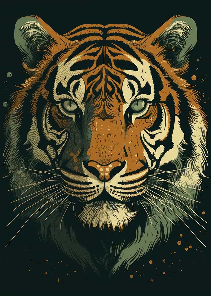 Vector Tiger