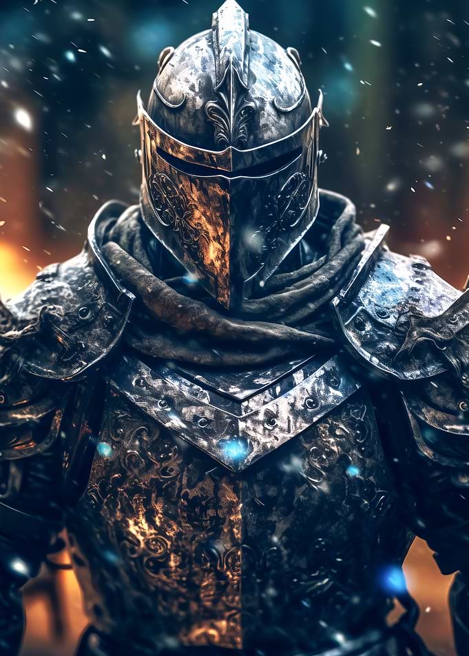 Mysterious knight