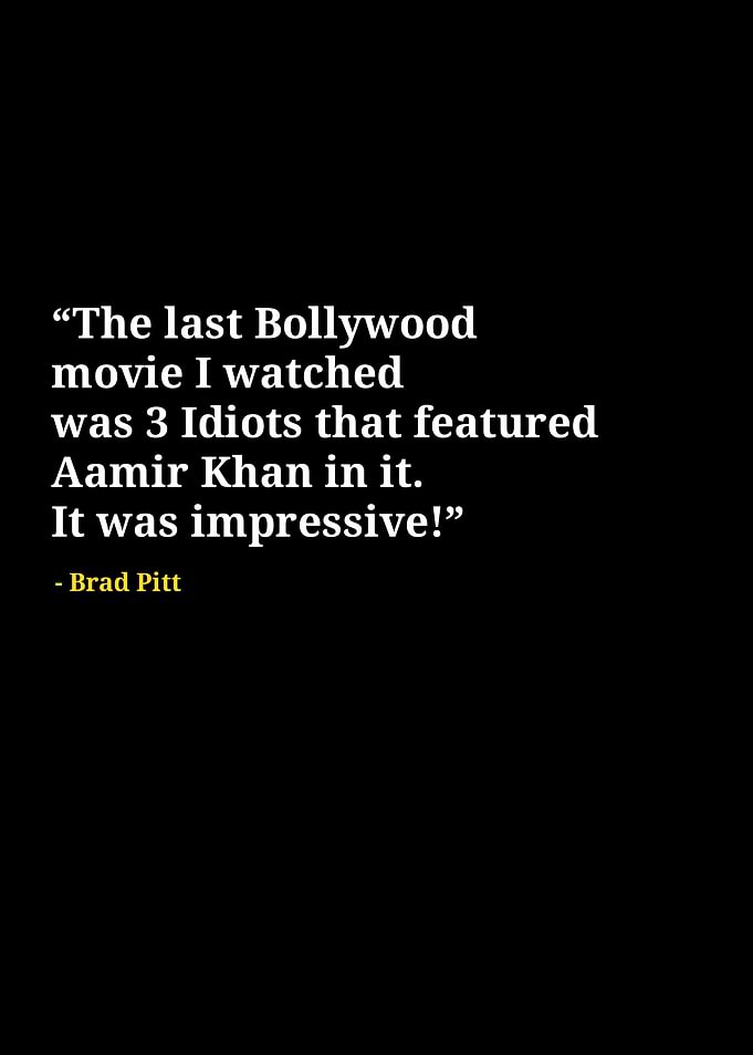 Brad Pitt quotes