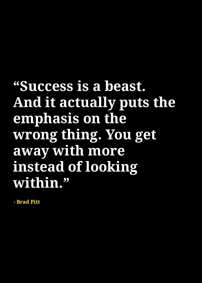 Brad Pitt quotes