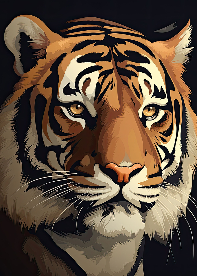 Vector Tiger