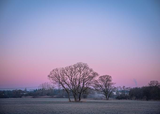 Colorful Cold Sunrise