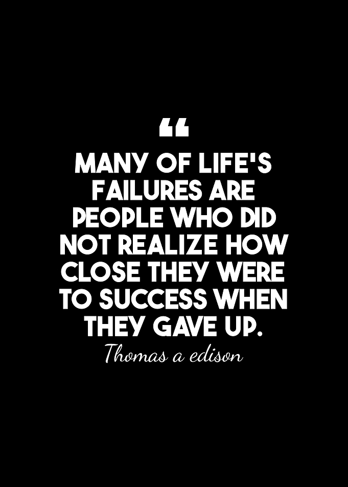quote Thomas a edison
