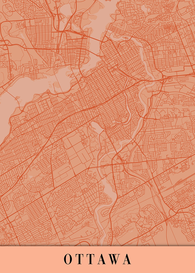 Ottawa Orange Map