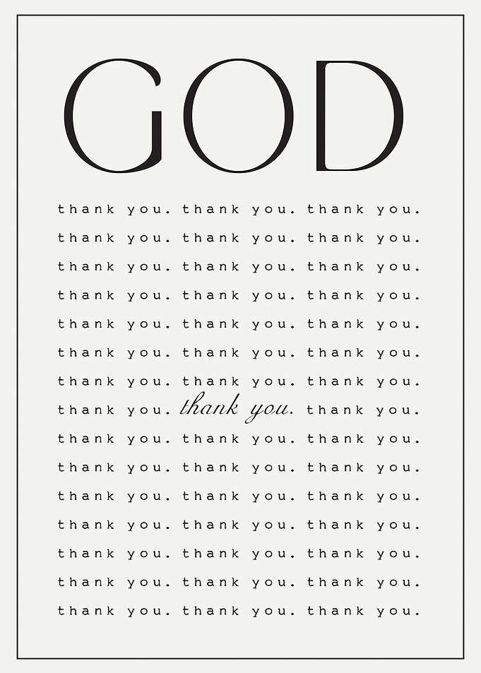God Minimal Quote