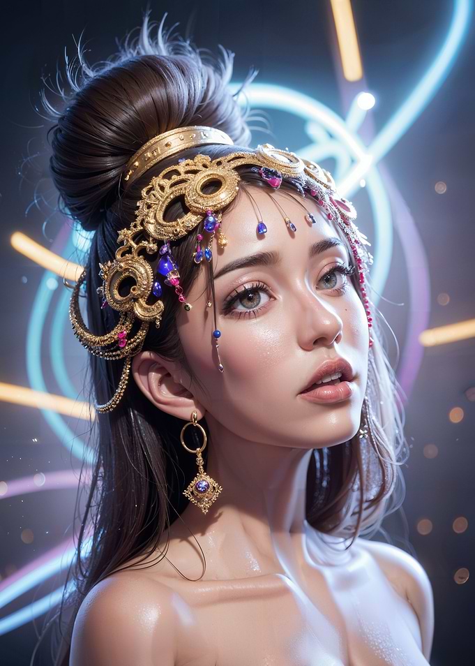 psychedelic girl