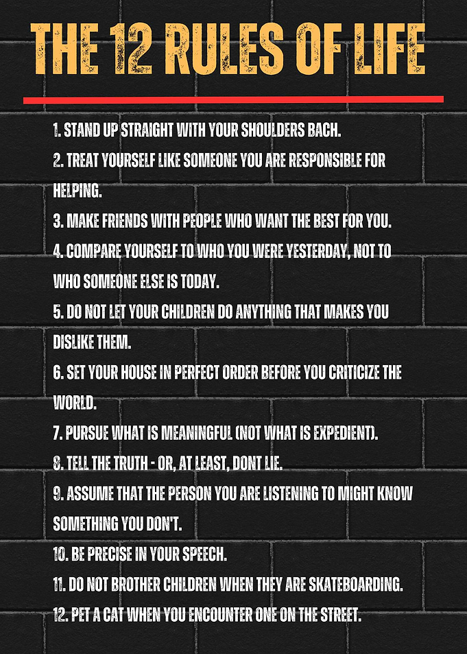 12 Rules Of Life