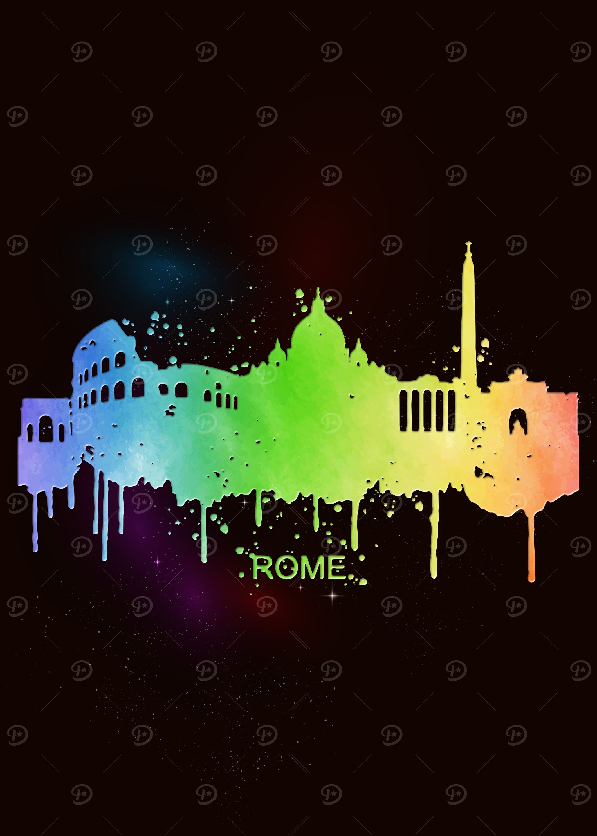 Rome Skyline