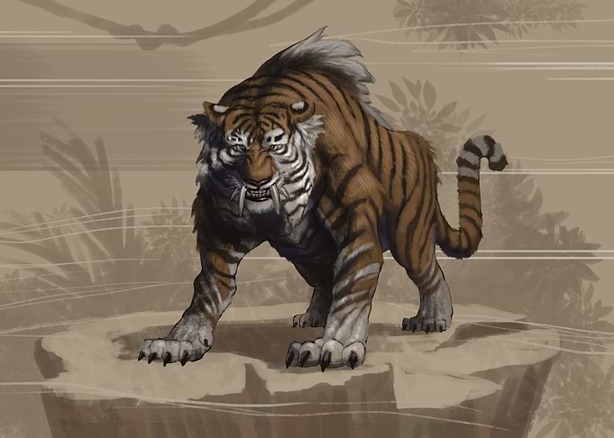 Ngandong Tiger