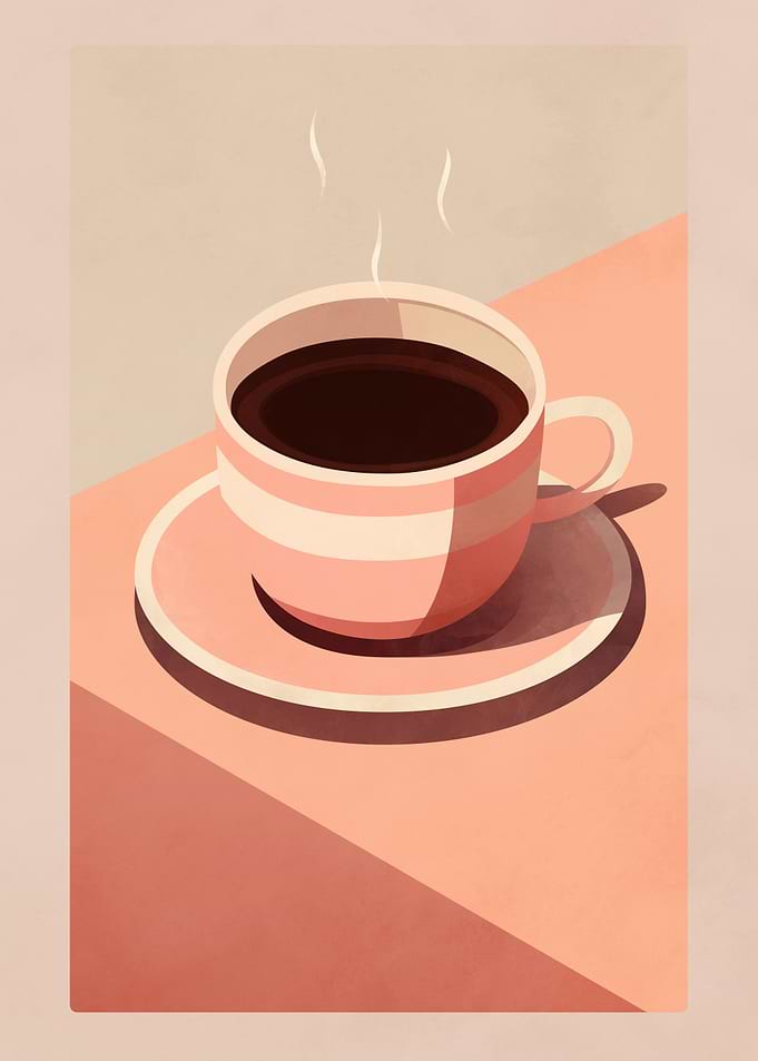 Blush Pink Espresso Time
