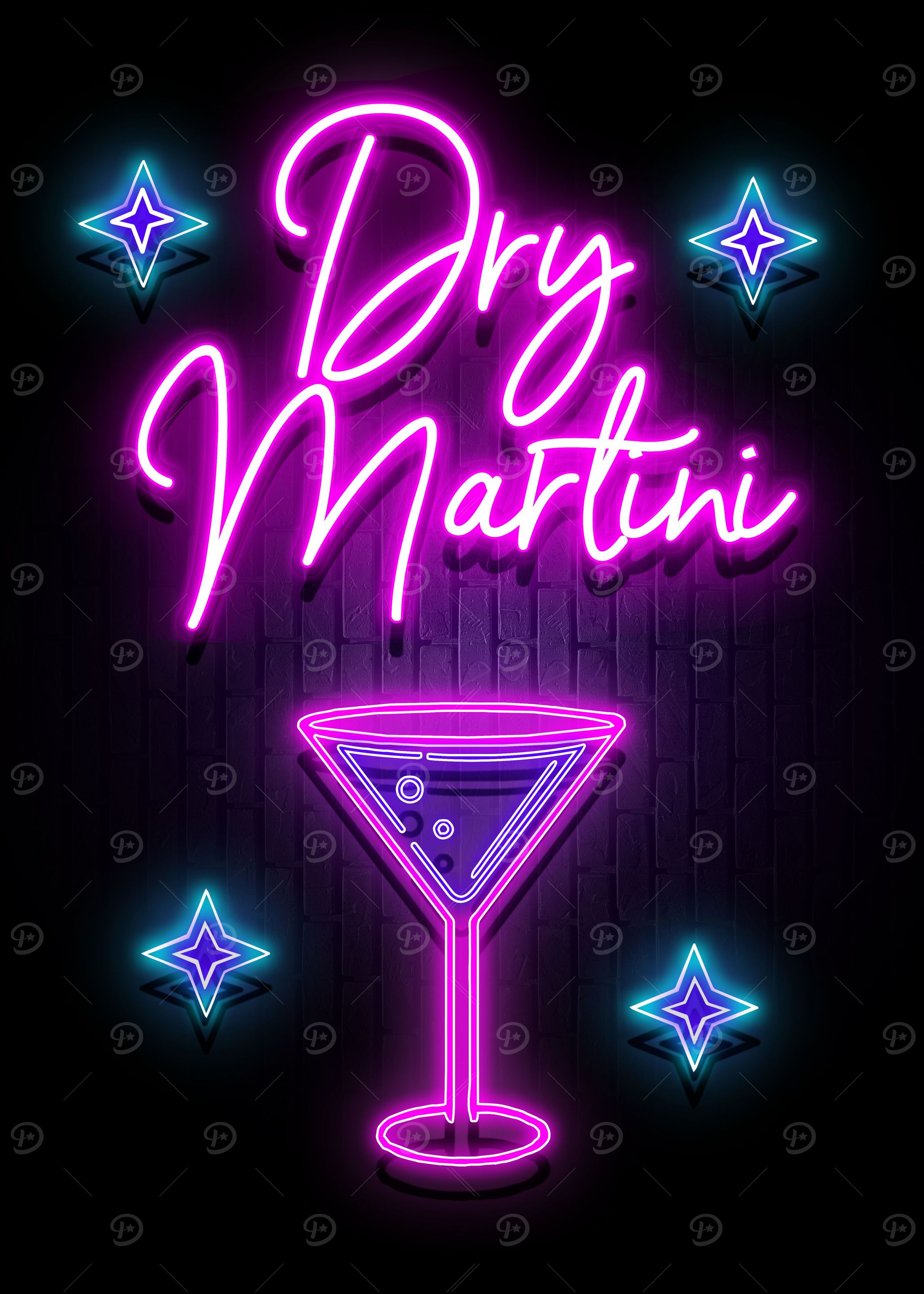 Dry Martini Cocktail