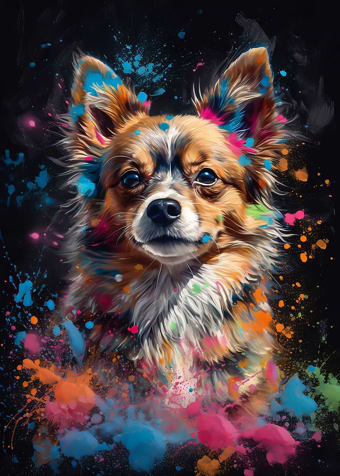 Pomchi painting