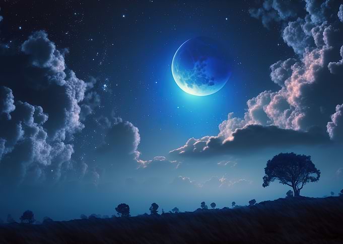 Beautiful night sky
