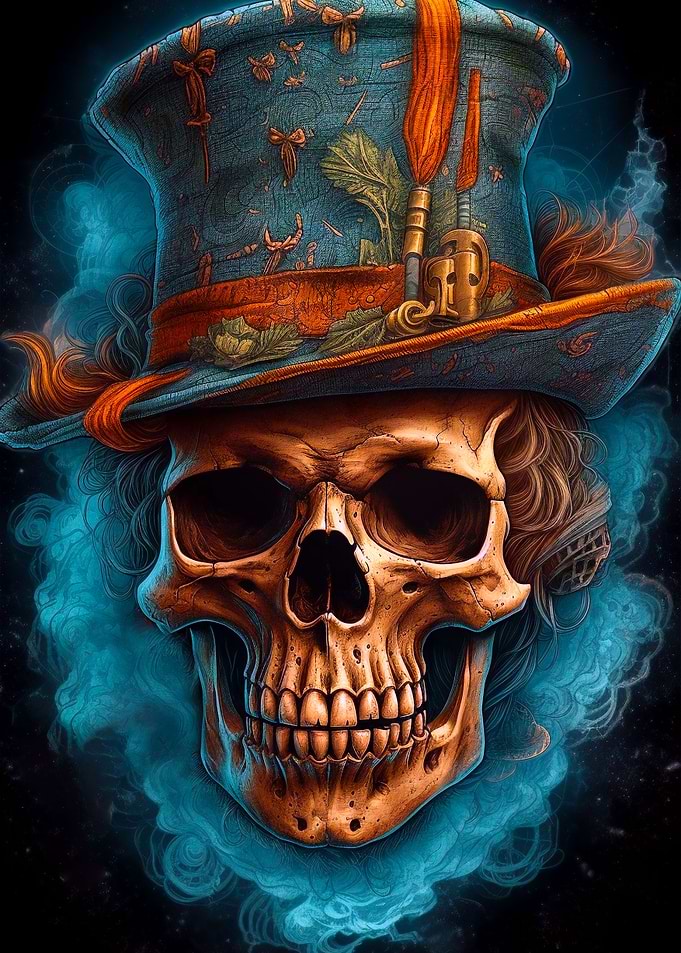 Ghost skull