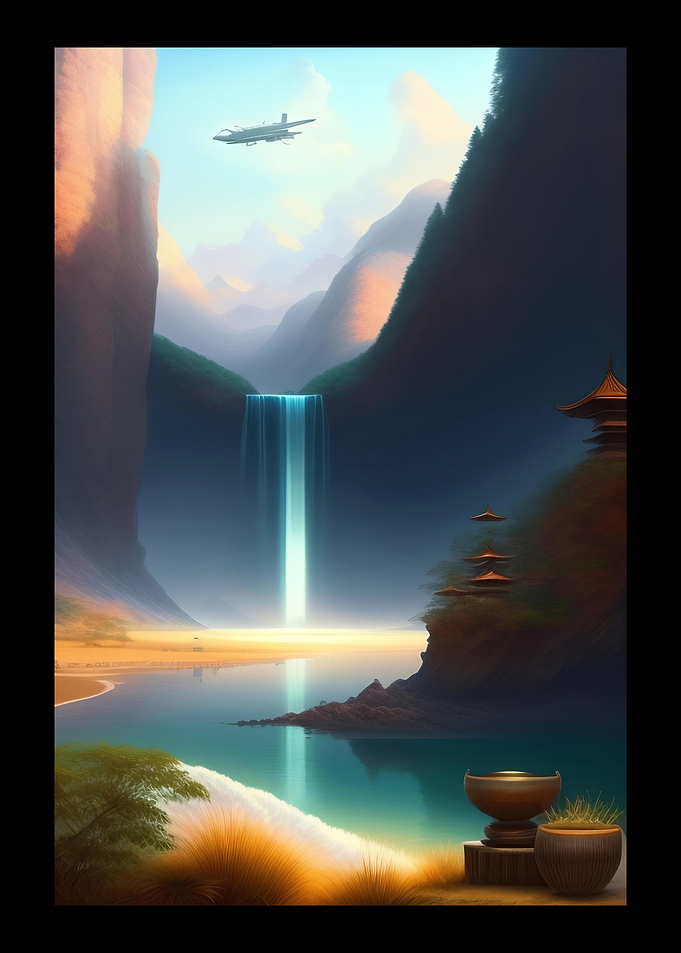 Falls And A Flying Object