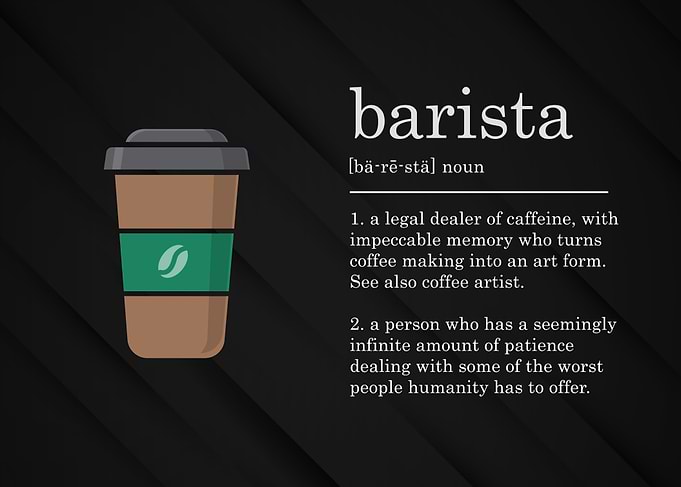 Funny Barista Definition