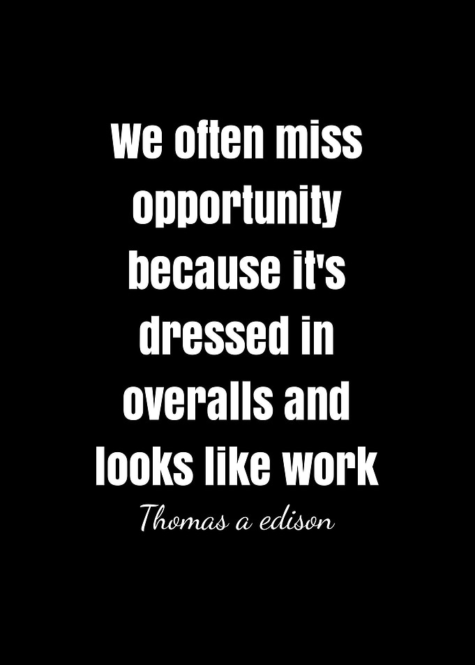 quote Thomas a edison