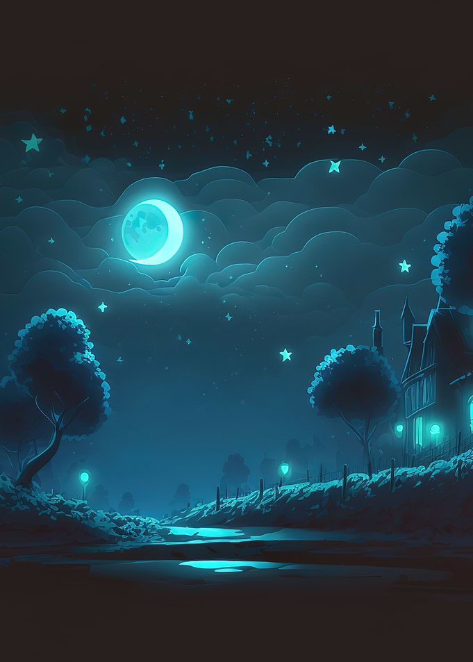 Beautiful night sky