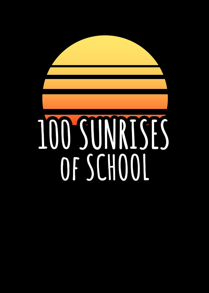 100 sunrises of school