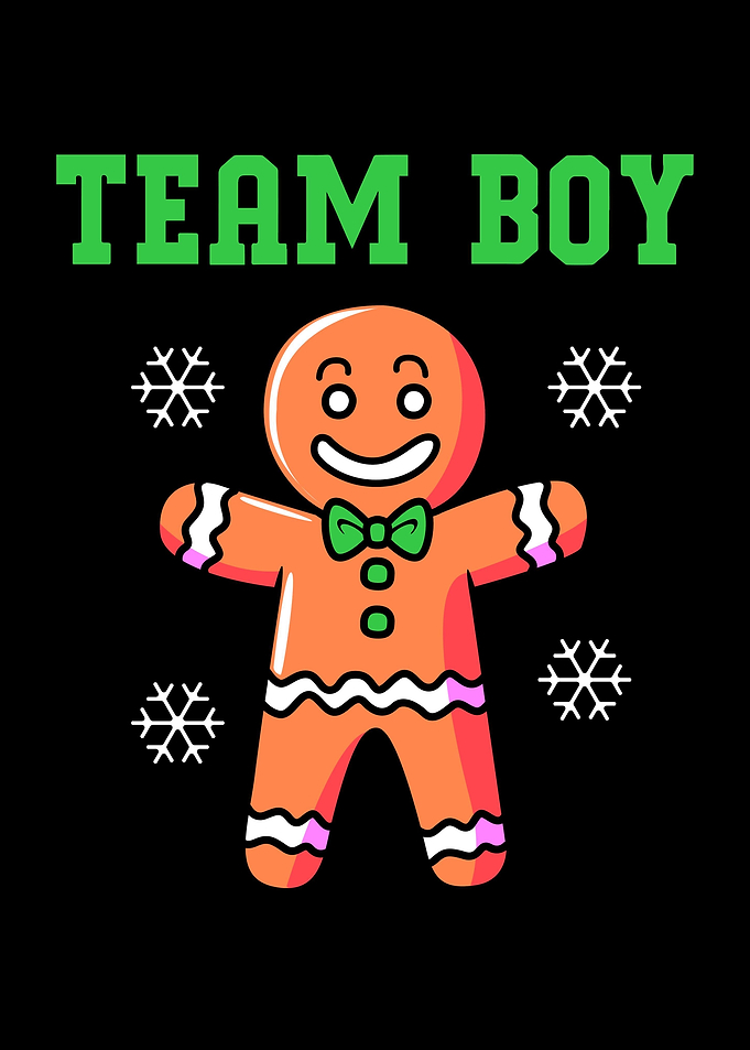 Gender Reveal Team Boy