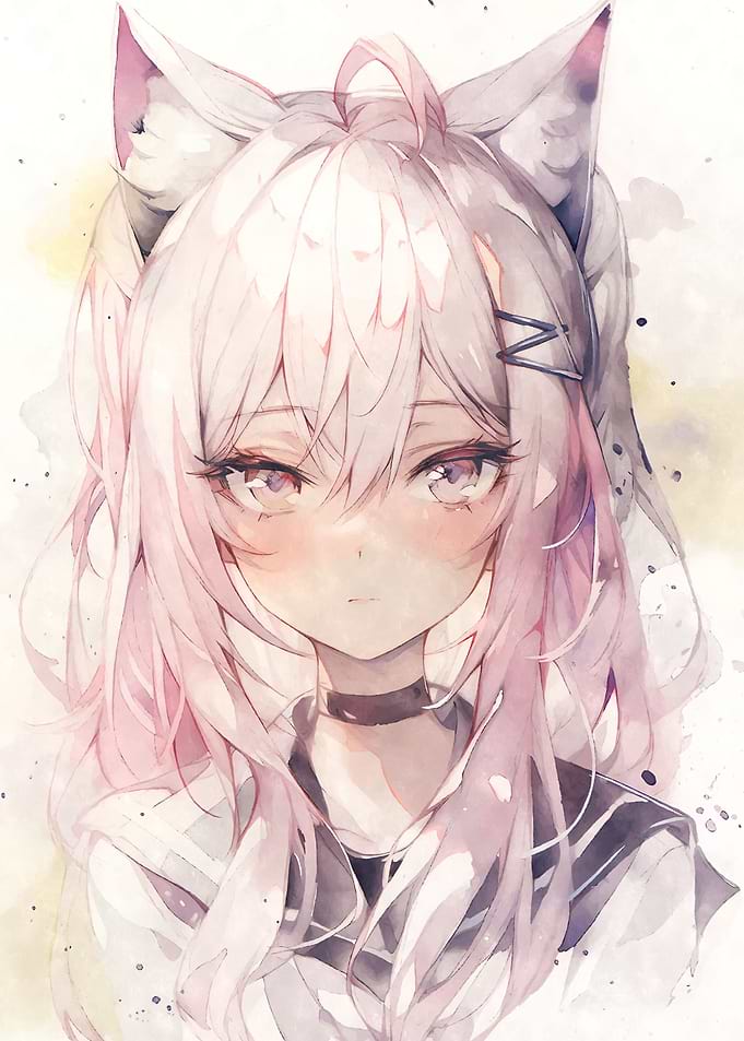 Nekomimi School Girl