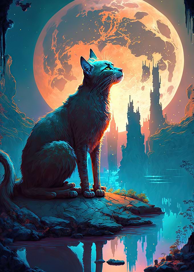 Landscape Cat
