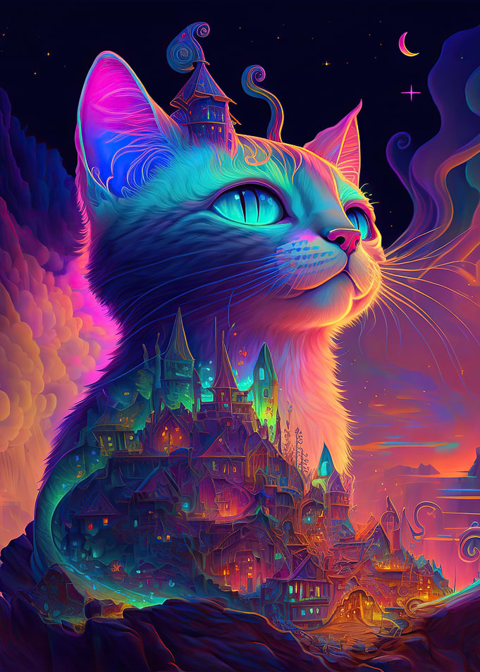Landscape Cat