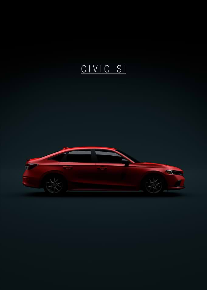 Honda Civic SI 2022 Red