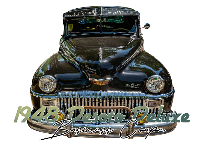 1948 Desoto Deluxe Coupe