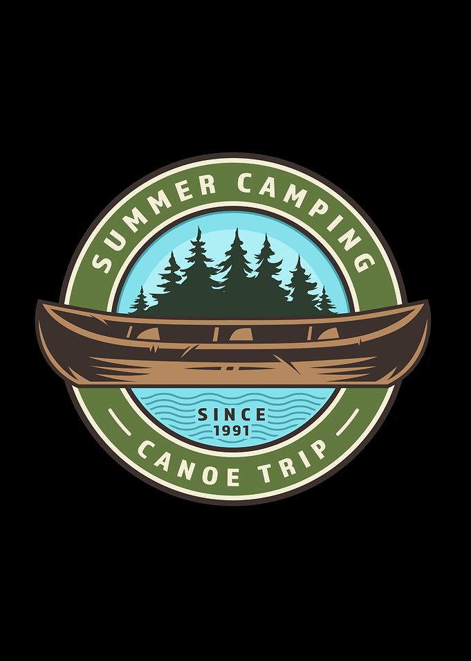 SUMMER CAMPING CANOE