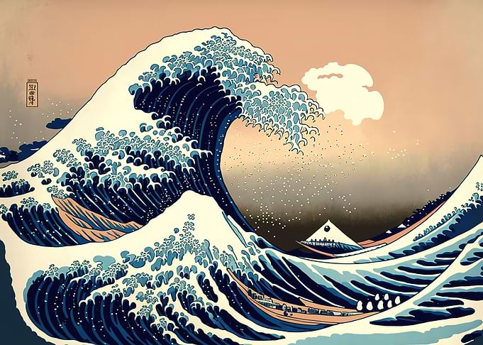 Japan Kanagawa wave