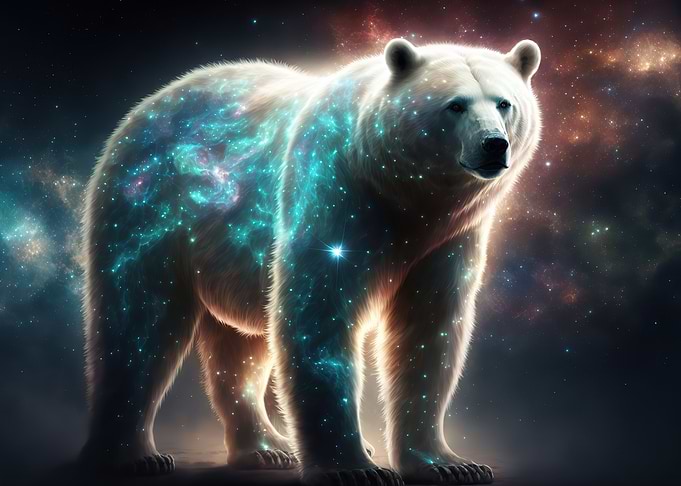 Galaxy Polar Bear