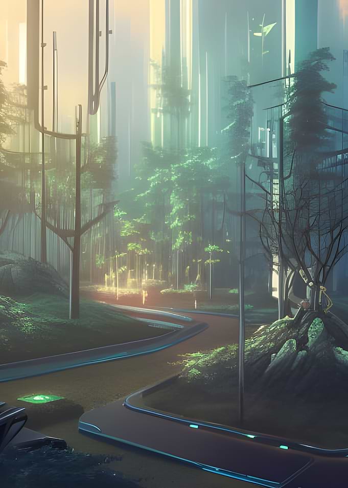 Bright Path to the City