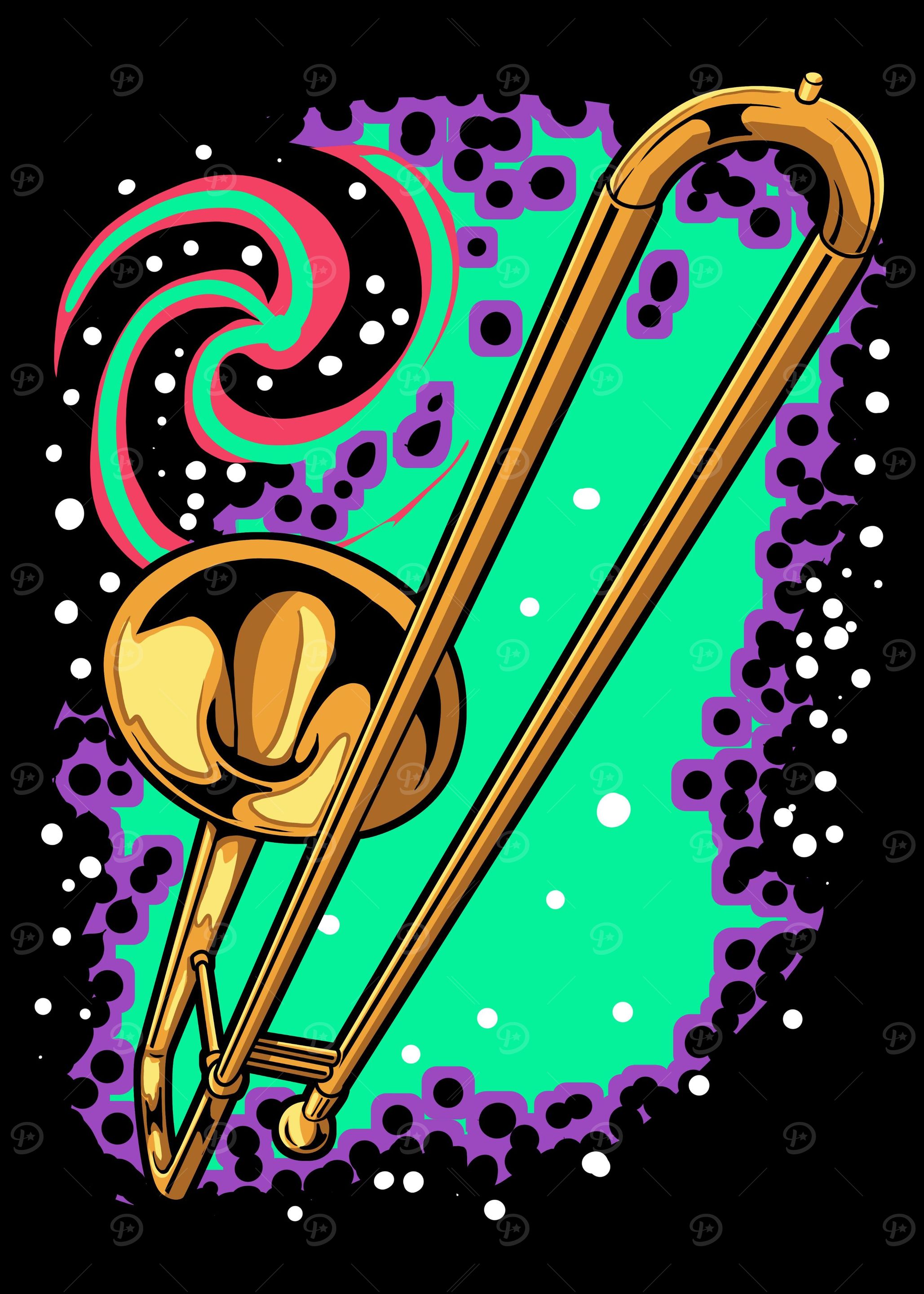 Marching Band Trombone