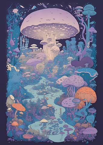 Psychedelic Mushroom