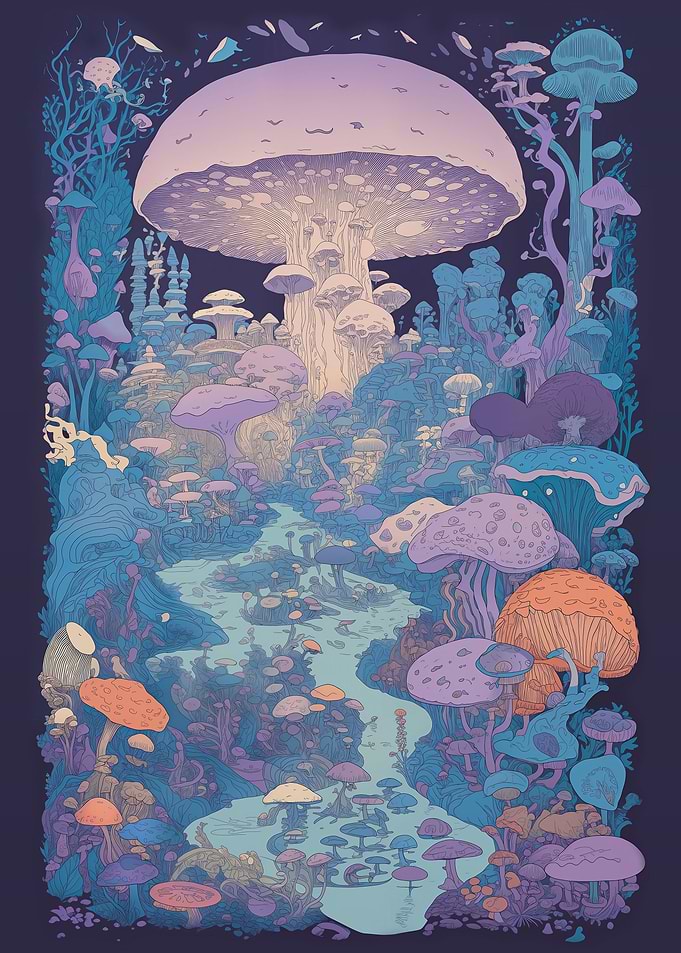 Psychedelic Mushroom
