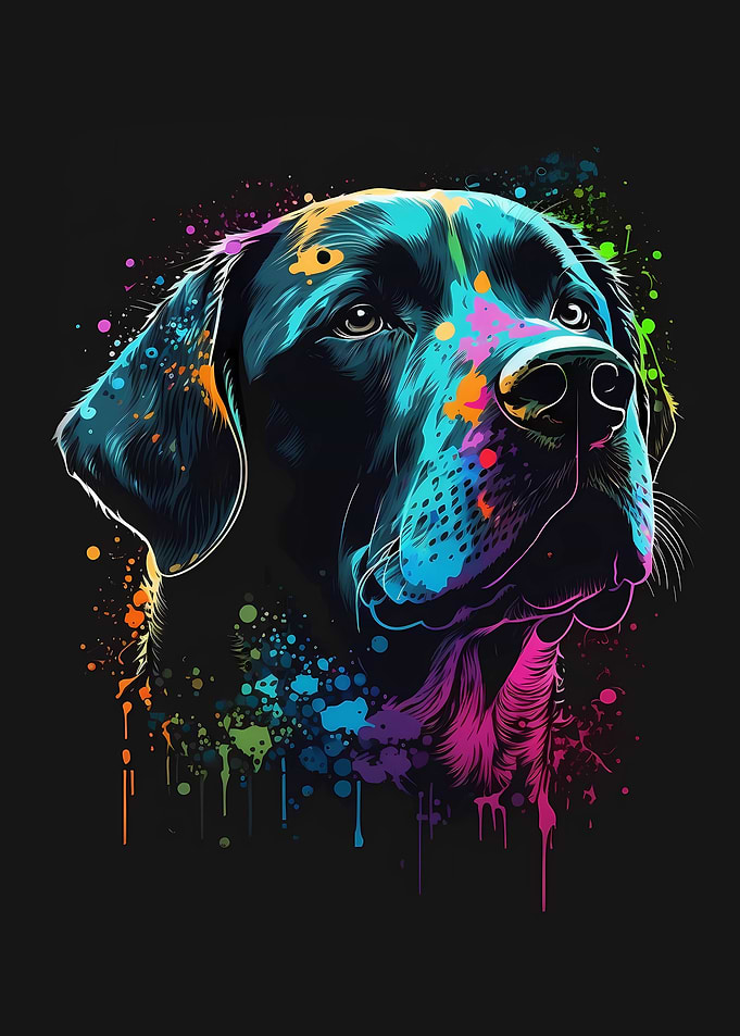 Labrador Retriever Paint