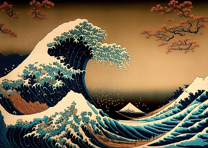 Japan Kanagawa wave