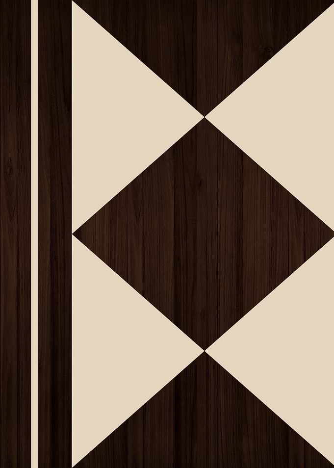 WOOD GEOMETRIC ABSTRACT