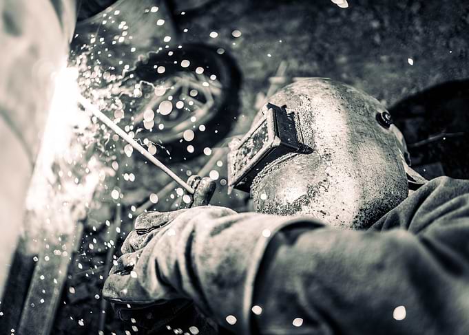 High contrast Welding
