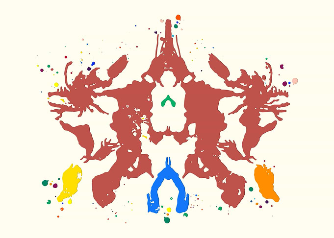 Rorschach Inkblot Test Car